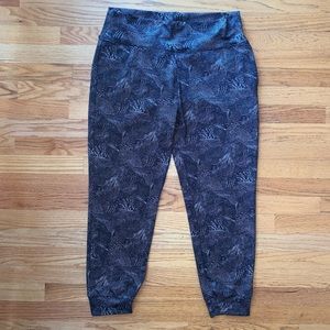 Rachel zoe joggers black and white